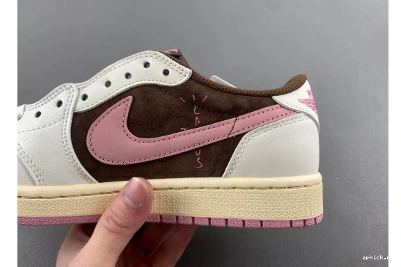 Rep EP OG SP Jordan Retro Travis brown 1 Pink DZ4137-206 Low  DZ4137-206 Scott 0331